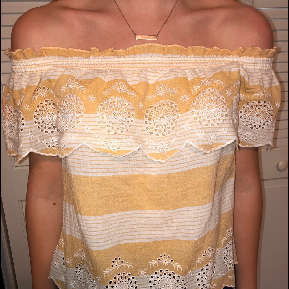 Off the shoulder top